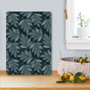 Hermia Tabla de Cortar de Vidrio Templado Multicolor 20 x 30 cm
